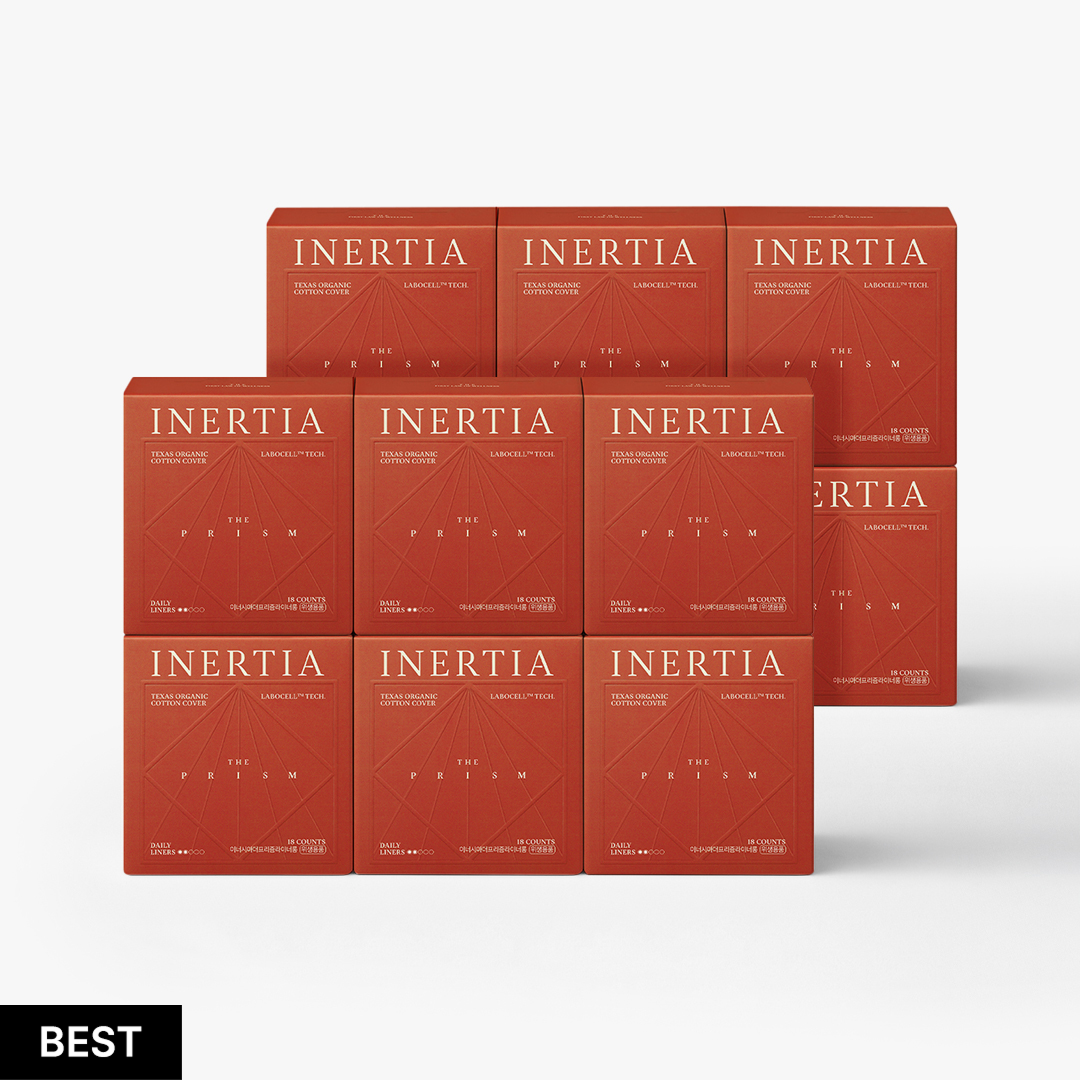 [12PACK SET] Inertia Organic Panty Liners (Labocell™) - Daily Use