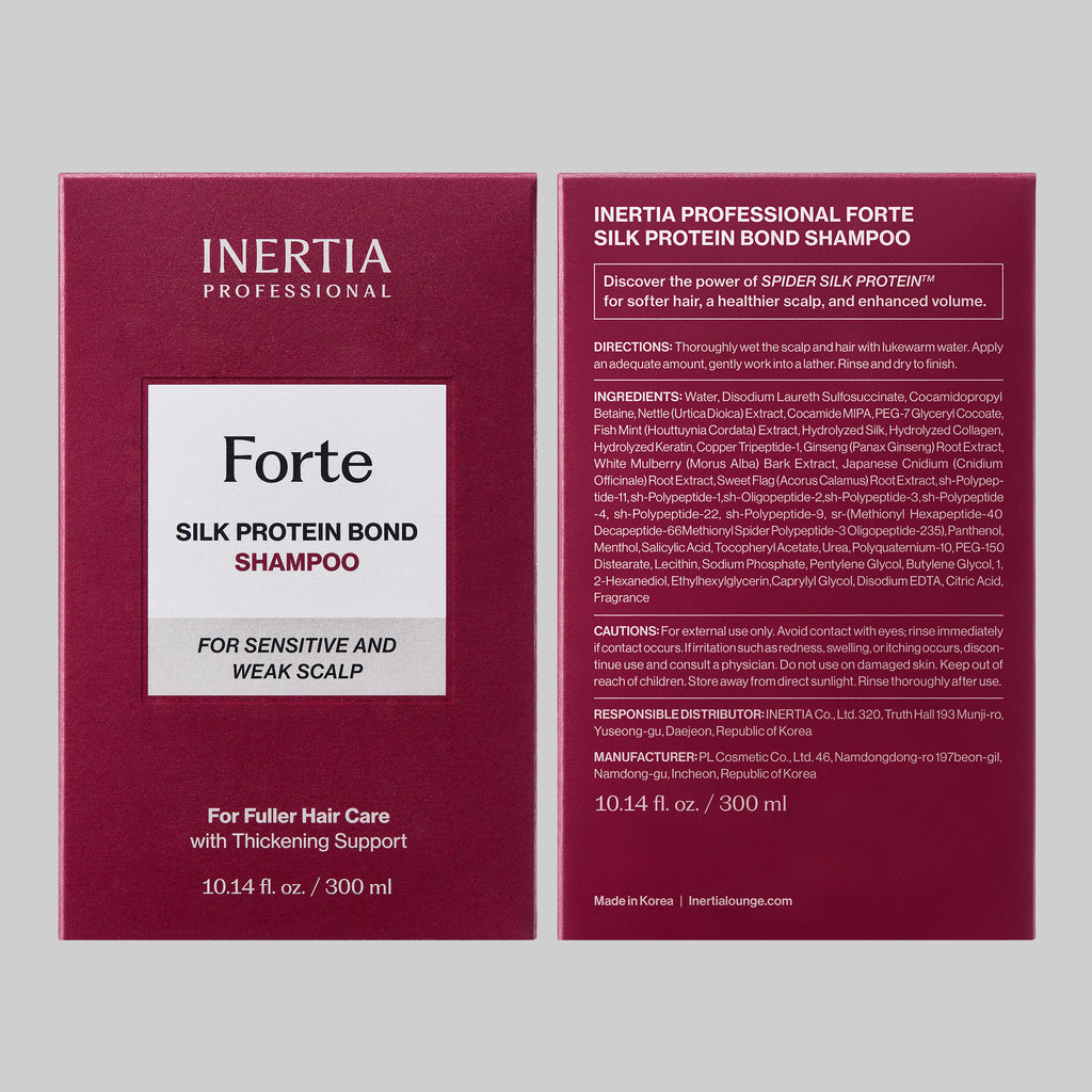INERTIA Professional Forte Silk Protein Peptide Shampoo