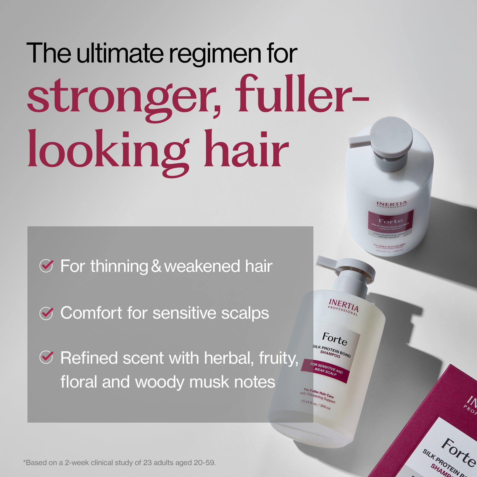 INERTIA Professional Forte Silk Protein Peptide Treatment