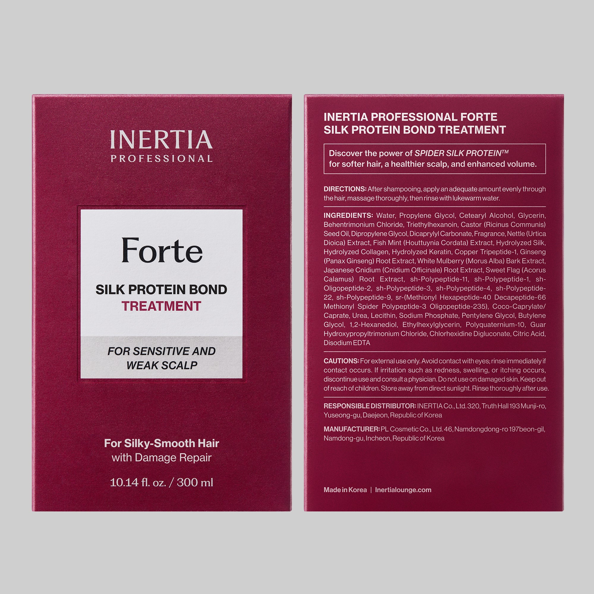 INERTIA Professional Forte Silk Protein Peptide Treatment