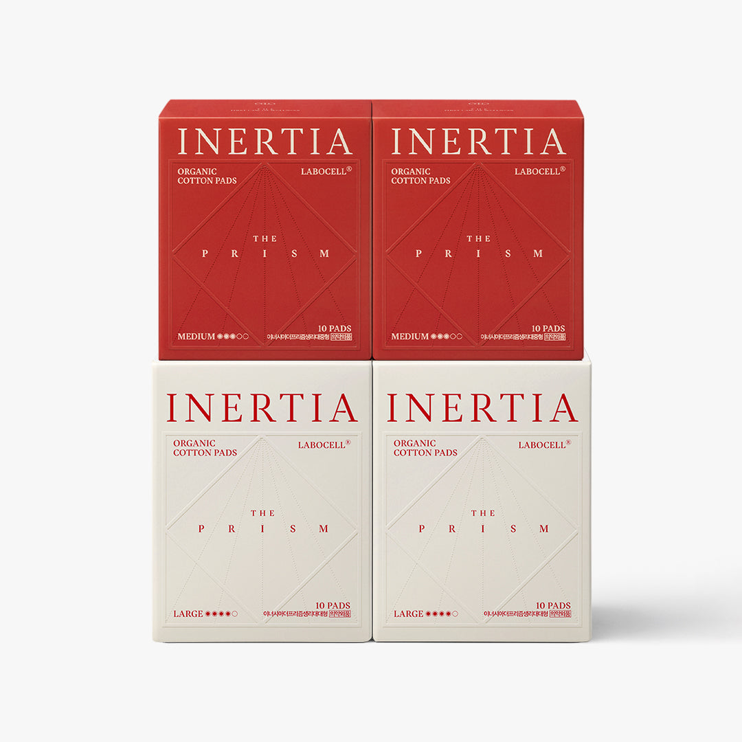 INERTIA Organic Labocell™ Premium Period Pads - PRISM – Inertia