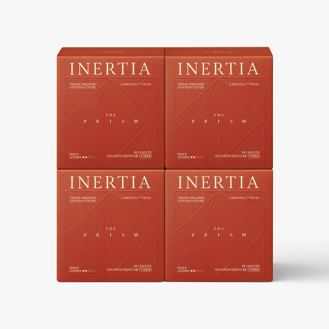 [4PACK SET] Inertia Organic Panty Liners (Labocell™) - Daily Use