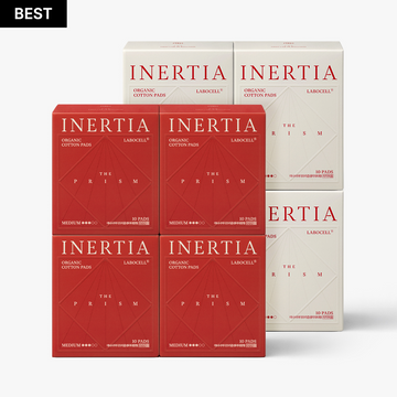 [8PACK SET] INERTIA Organic Labocell™ Premium Period Pads - PRISM