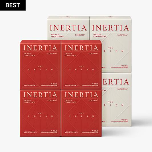 [8PACK SET] INERTIA Organic Labocell™ Premium Period Pads - PRISM