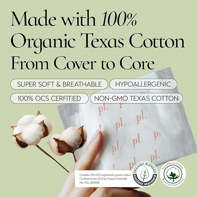 Inertia Organic Panty Liners (Labocell™) - Daily Use 