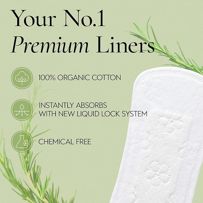 Inertia Organic Panty Liners (Labocell™) - Daily Use 