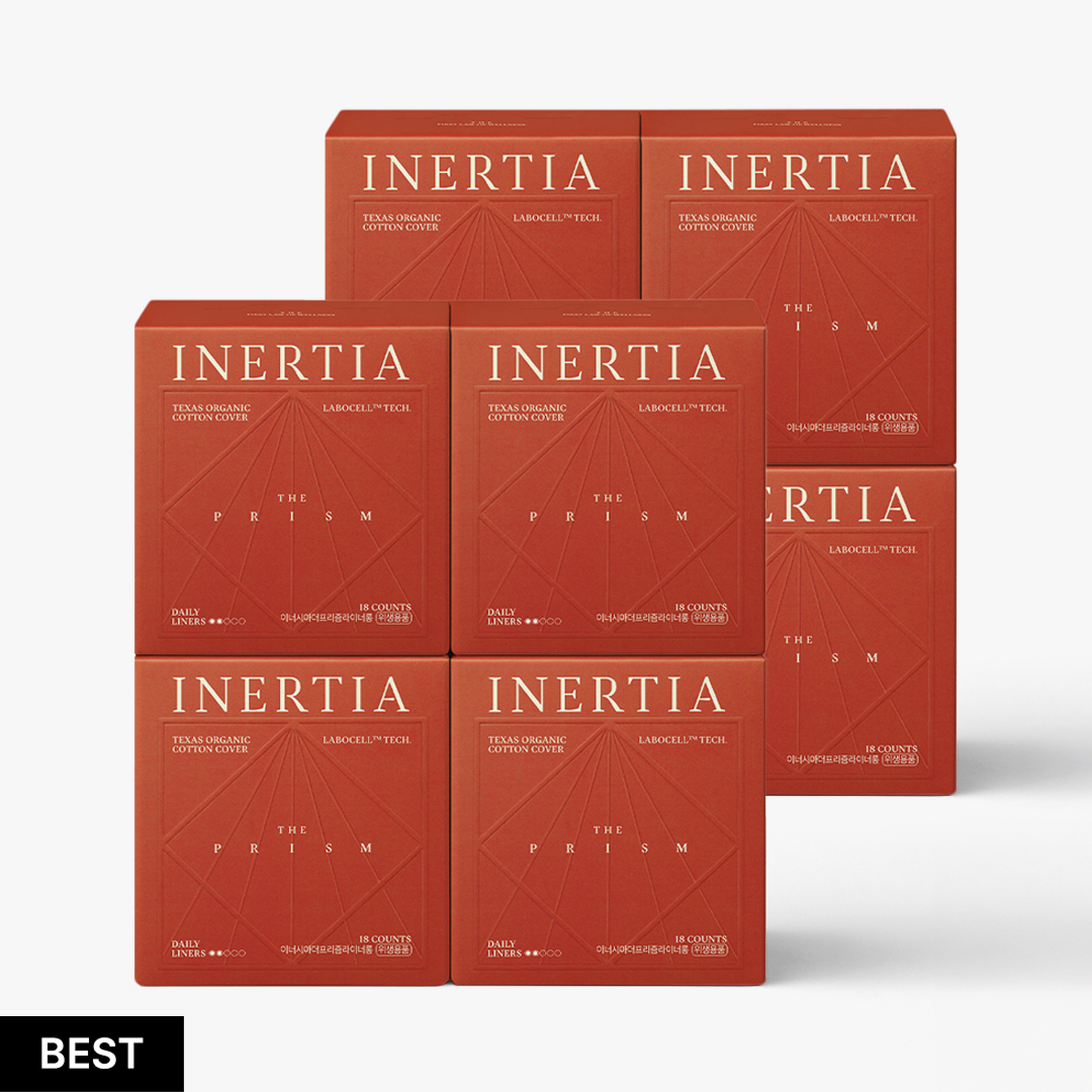 [8PACK SET] Inertia Organic Panty Liners (Labocell™) - Daily Use