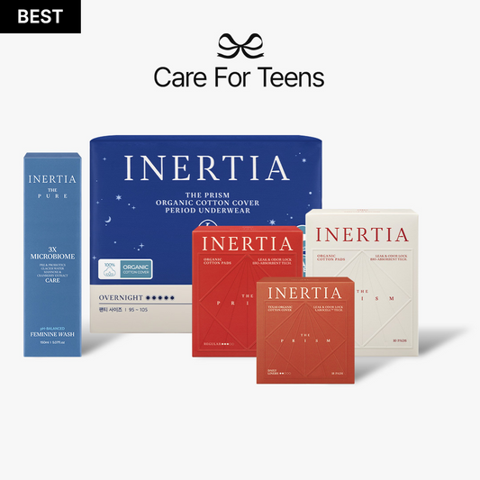[SET] Care For Teens (The Prism Regular, The Prism Heavy, Overnight, Feminine wash, Panty liners)